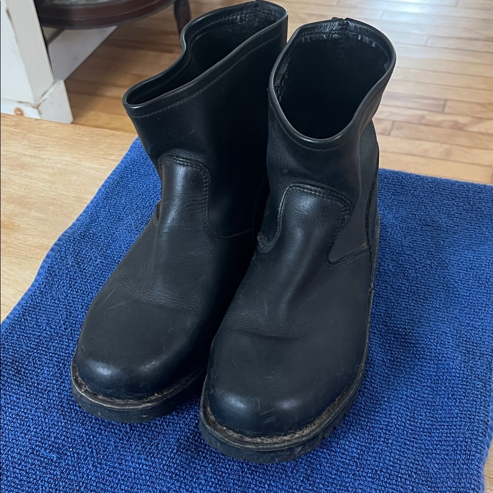 J. Crew Black Leather Footwear